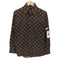 バーバリーブラックレーベル BURBERRY BLACK LABEL ホース モノグラム ボタンダウン L/S シャツ メンズ JPN:1