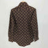 バーバリーブラックレーベル BURBERRY BLACK LABEL ホース モノグラム ボタンダウン L/S シャツ メンズ JPN:1