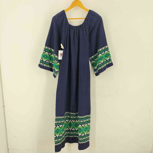 総柄 ワンピース レディース import:L