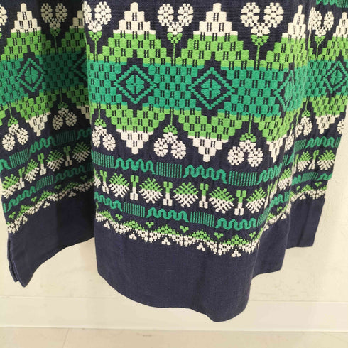 総柄 ワンピース レディース import:L