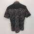 バーバリーブラックレーベル BURBERRY BLACK LABEL フラワー モノグラム レギュラーカラー S/S シャツ メンズ JPN:2