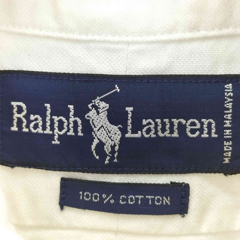 ラルフローレン RALPH LAUREN ポニー刺繍 ボタンダウンシャツ メンズ 15-32
