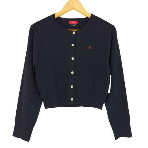 ポロブリティッシュカントリースピリット POLO BRITISH COUNTRY SPIRIT ノーカラーニットカーディガン レディース F