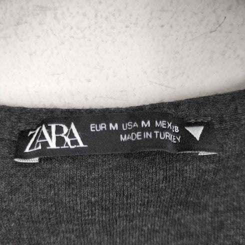 ザラ ZARA デザインカーディガン レディース import:M