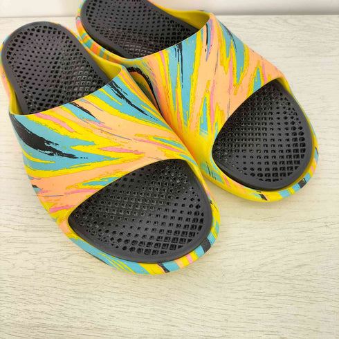アシックス ASICS ACTIBREEZE Hybrid Sandal Blue Marble Yellow メンズ JPN:XL