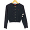 ポロブリティッシュカントリースピリット POLO BRITISH COUNTRY SPIRIT ノーカラーニットカーディガン レディース F