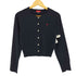 ポロブリティッシュカントリースピリット POLO BRITISH COUNTRY SPIRIT ノーカラーニットカーディガン レディース F