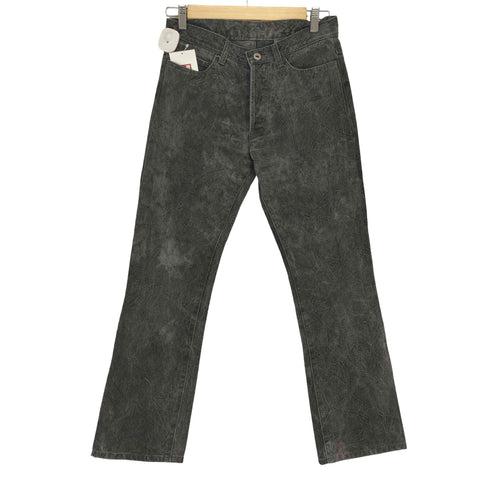 ノーアイディー NO ID. ウォッシュドデニムパンツ レディース JPN:1