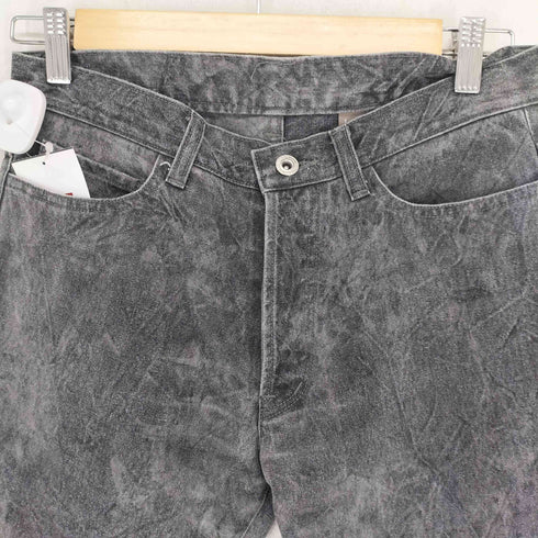 ノーアイディー NO ID. ウォッシュドデニムパンツ レディース JPN:1