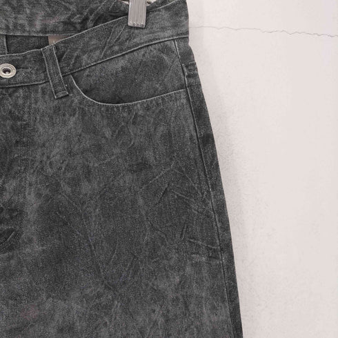 ノーアイディー NO ID. ウォッシュドデニムパンツ レディース JPN:1