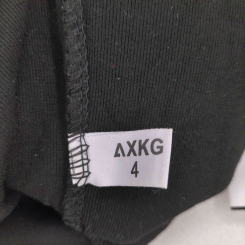 AXKG ロゴ刺繍 ヘンリーネックカットソー レディース JPN:4