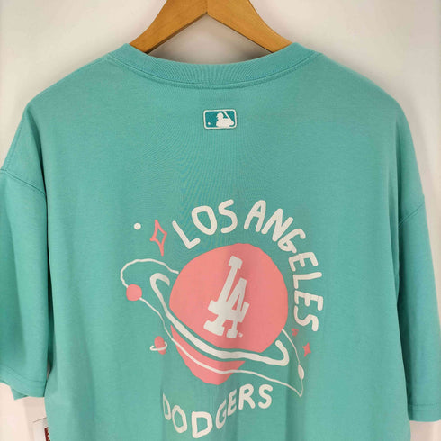 エムエルビー MLB チームロゴ プリント クルーネック S/S Tシャツ メンズ import:XL