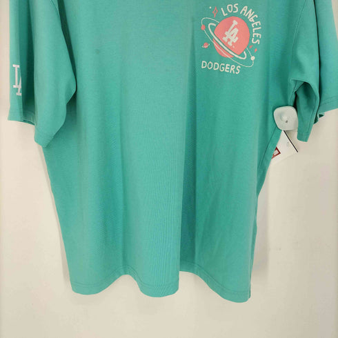 エムエルビー MLB チームロゴ プリント クルーネック S/S Tシャツ メンズ import:XL