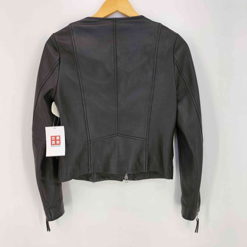 グレースコンチネンタル GRACE CONTINENTAL 23aw ジップライダースジャケット レディース 36