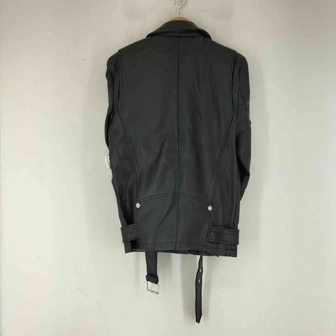 ザラマン ZARA MAN フェイクレザー ダブルライダースジャケット メンズ import:M