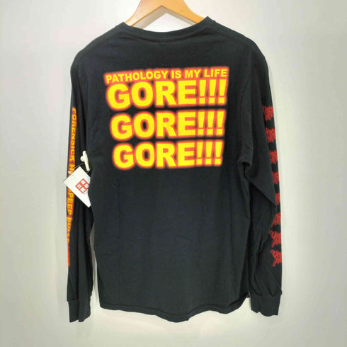 SARCOIDOSIS ゴアグラインド バンド アートワーク プリント L/S Tシャツ メンズ import:L