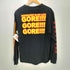 SARCOIDOSIS ゴアグラインド バンド アートワーク プリント L/S Tシャツ メンズ import:L