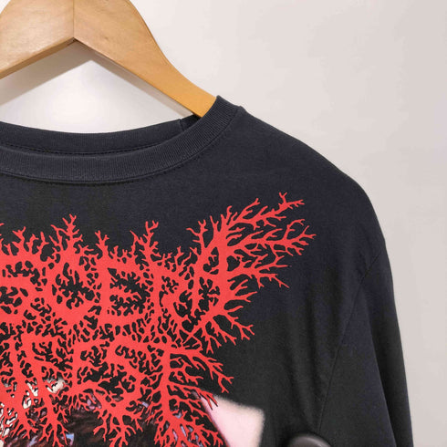 SARCOIDOSIS ゴアグラインド バンド アートワーク プリント L/S Tシャツ メンズ import:L
