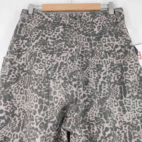 レオパード柄 デニムワイドパンツ メンズ JPN:XL