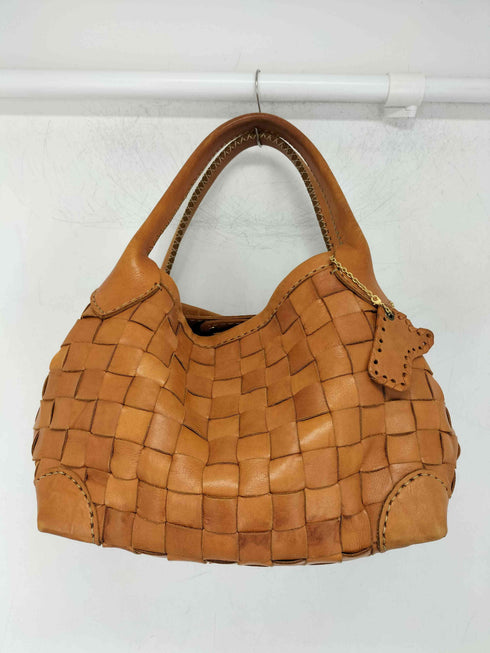 ROBITA レザー メッシュ トートバッグ レディース