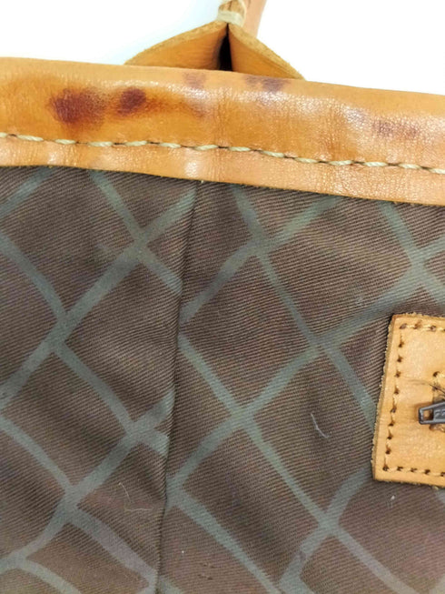 ROBITA レザー メッシュ トートバッグ レディース