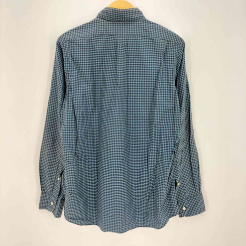 インディヴィジュアライズドシャツ individualized shirts SLIM FIT ギンガムチェック コットン 長袖 ボタンダウンシャツ メンズ 161/2-34