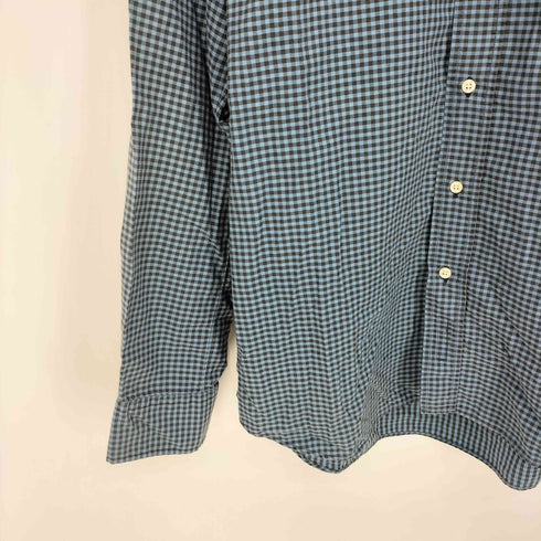 インディヴィジュアライズドシャツ individualized shirts SLIM FIT ギンガムチェック コットン 長袖 ボタンダウンシャツ メンズ 161/2-34