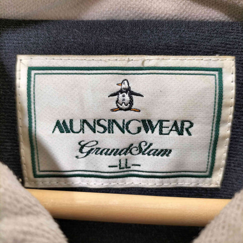 マンシングウェア Munsingwear 刺繍 ダウンジャケット メンズ LL