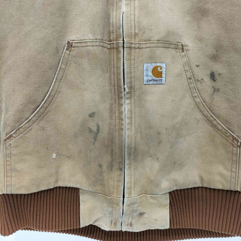 カーハート Carhartt 90-2000s 企業 刺繍 アクティブジャケット メンズ import:M