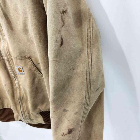 カーハート Carhartt 90-2000s 企業 刺繍 アクティブジャケット メンズ import:M
