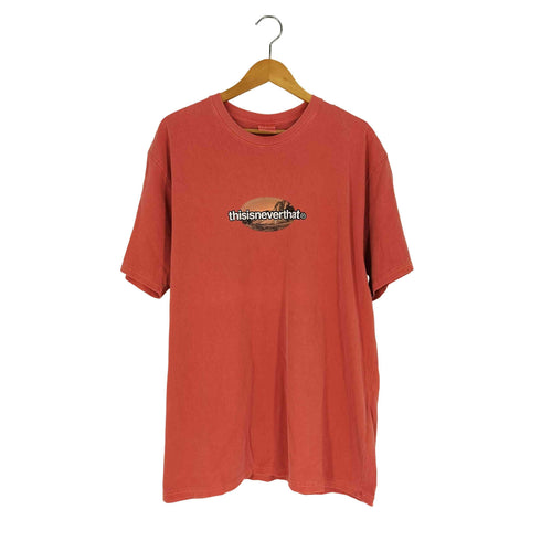 ディスイズネバーザット thisisneverthat オーバーダイ フロントロゴ Tシャツ メンズ import:XL
