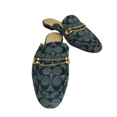 コーチ COACH Sawyer Slide Loafer レディース JPN:24.5