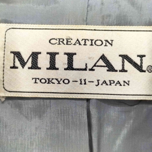 CREATION MILAN CASHMERE&WOOL カシミヤ混 1B ジャケット レディース