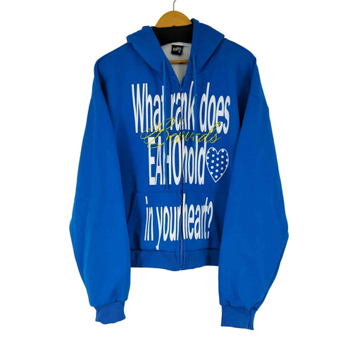 EAHO word full zip hoodie メンズ import:XL
