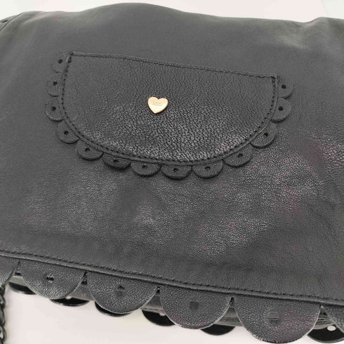シーバイクロエ SEE BY CHLOE POYA ポヤ フラワーモチーフ レザー ショルダー バッグ レディース