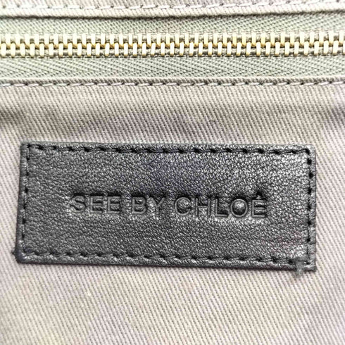 シーバイクロエ SEE BY CHLOE POYA ポヤ フラワーモチーフ レザー ショルダー バッグ レディース