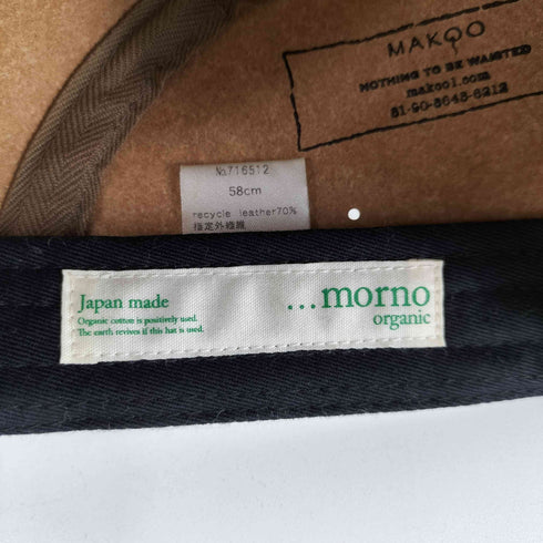morno×makoo ジェットキャップ メンズ