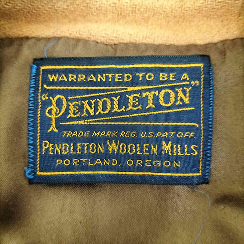 ペンドルトン PENDLETON 80S ウールハーフコート メンズ