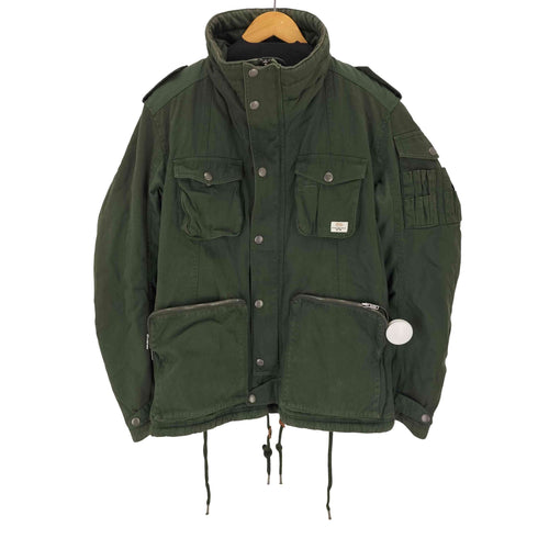 ディーゼル DIESEL 00S 裏地ペイズリーミリタリージャケット Y2K メンズ import:XL