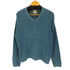 ギャップ Gap 90s 白タグ Vネックコットンニット メンズ import:L