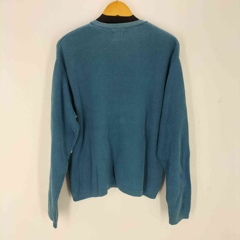 ギャップ Gap 90s 白タグ Vネックコットンニット メンズ import:L