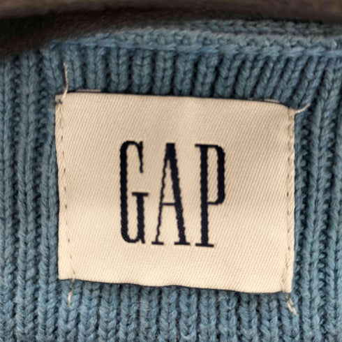 ギャップ Gap 90s 白タグ Vネックコットンニット メンズ import:L