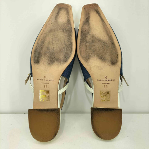 ファビオルスコーニ FABIO RUSCONI 24SS バックストラップパンプス ビアズリー レディース EUR:38