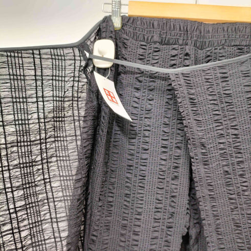 レイビームス Ray BEAMS 24SS シャーリング ストレッチ 巻きスカート付 フレア パンツ レディース