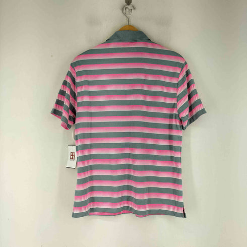 ナイキゴルフ NIKE GOLF DRI-FIT テックベントストライプ ポロシャツ メンズ import:M