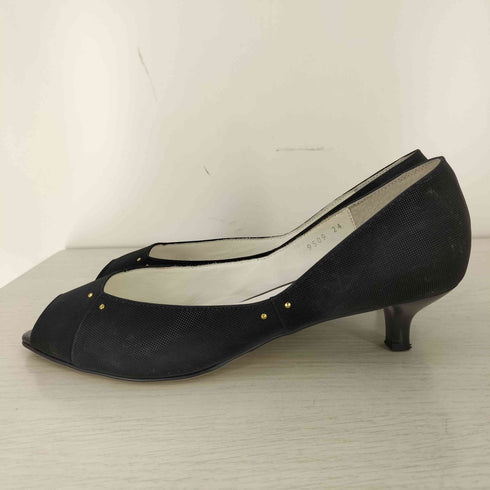 ランバンコレクション LANVIN COLLECTION オープントゥパンプス レディース JPN:24