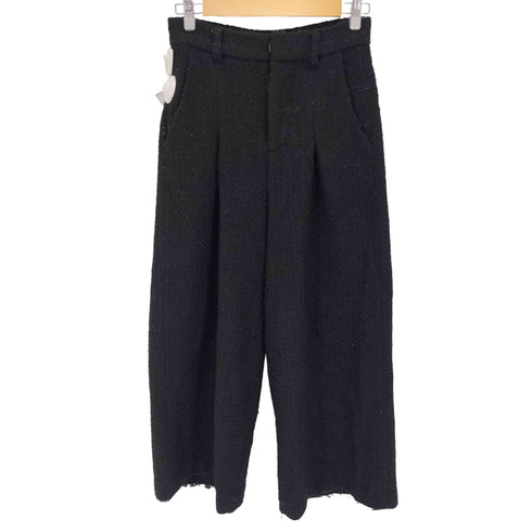 カンファーウッド CAMPHOR WOOD 1tuck super baggy tweed slacks メンズ JPN:S