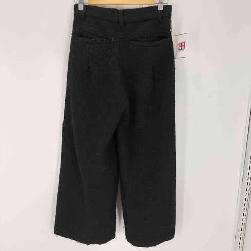 カンファーウッド CAMPHOR WOOD 1tuck super baggy tweed slacks メンズ JPN:S