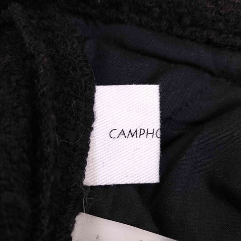 カンファーウッド CAMPHOR WOOD 1tuck super baggy tweed slacks メンズ JPN:S