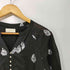 ヌキテパ NE QUITTEZ PAS 26SS Cotton Voile Foil Flower Print Sleeve Dress コットンボイル フラワー箔プリント スリーブ ドレス レディース JPN:M